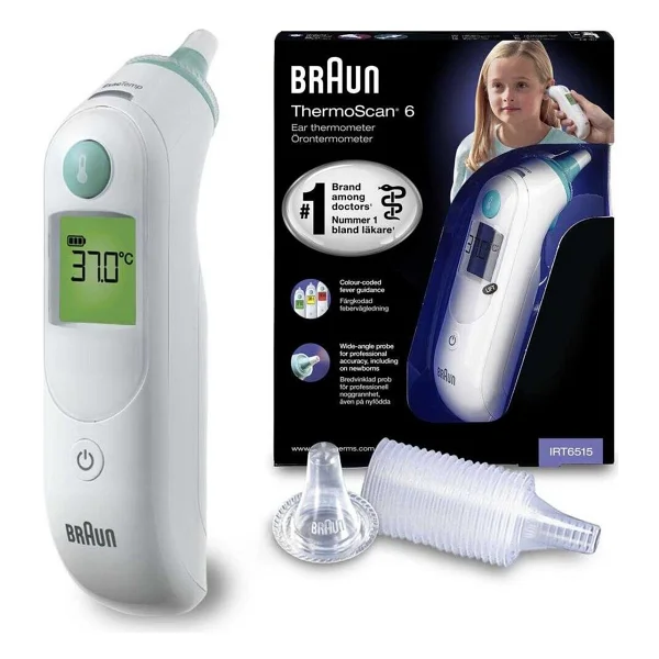 Braun Thermoscan 6 Irt 6515 Kulaktan Ateş Ölçer - Görsel 4