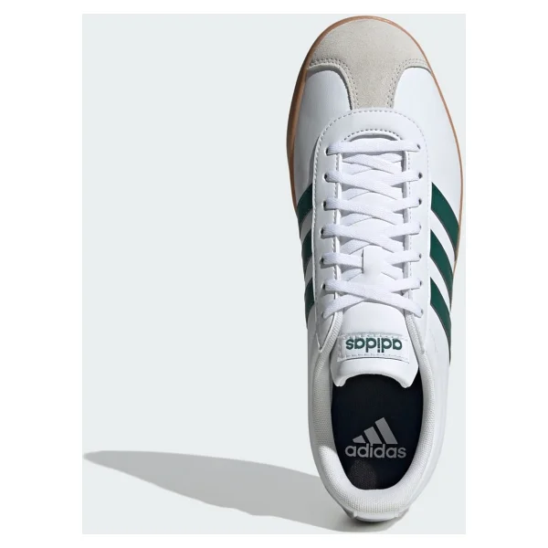 Adidas Vl Court Base Id3710 Beyaz-Yeşil Erkek Spor Ayakkabı - Görsel 4
