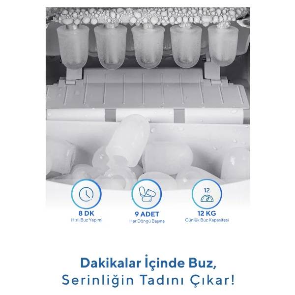 Kumtel Hım-02 Buz Makinesi - Görsel 4