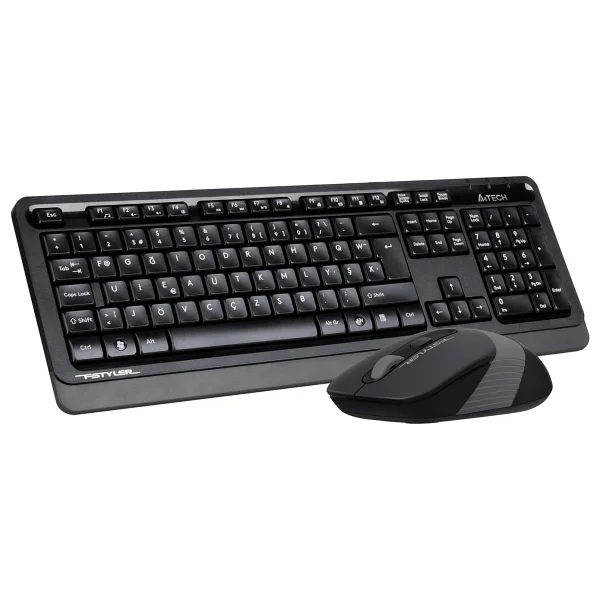 A4 Tech Fg1010 F Kablosuz Klavye Mouse Seti - Görsel 2