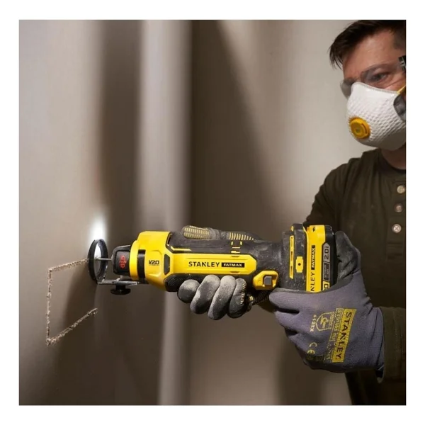 Stanley Sfmce200b 18v V20 Aküsüz Alçıpan Freze - Görsel 4