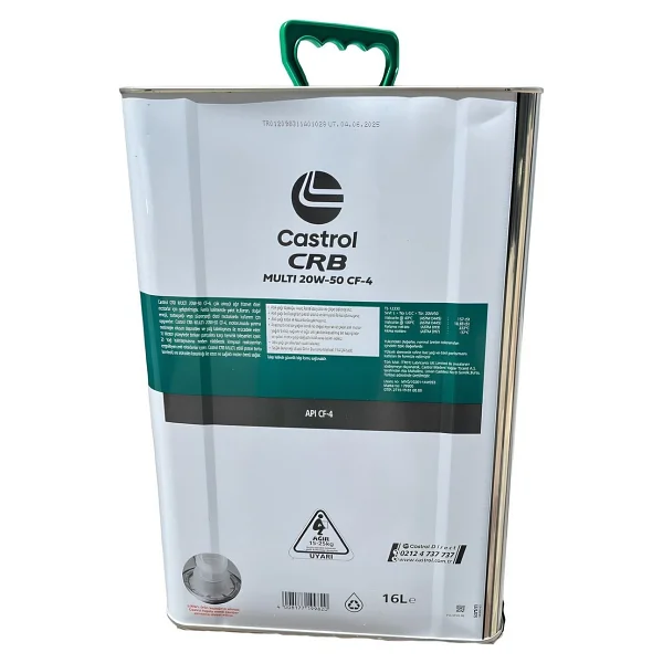 Castrol Crb Multi 20w-50 Cf-4 Motor Yağı 16 L - Görsel 3