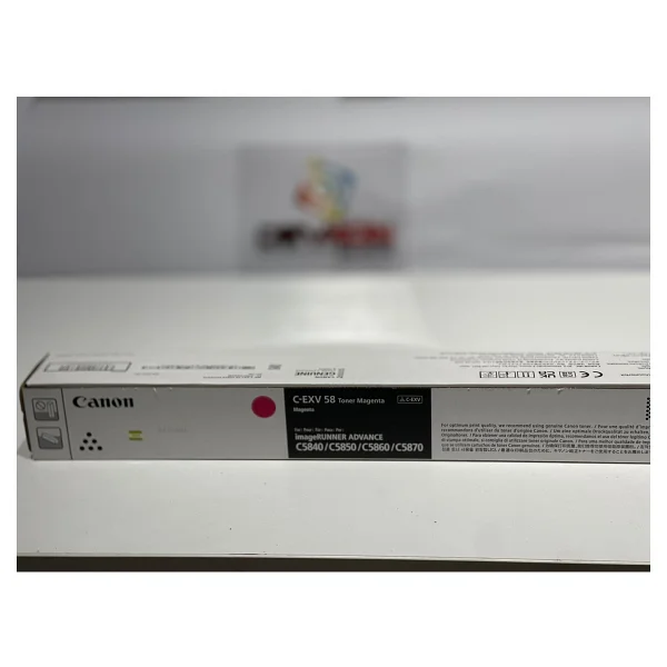 Canon C-Exv-58m 3765c002 Kırmızı Toner - Görsel 2