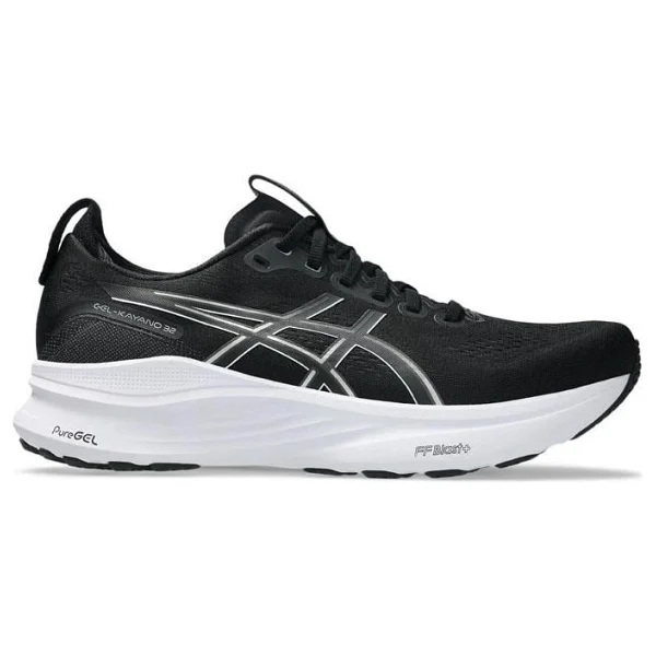 Asics Gel-Kayano 32 1011c052-002 Siyah-Beyaz Erkek Koşu Ayakkabısı - Görsel 8