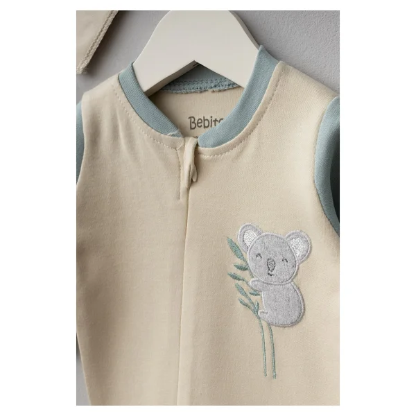 Bebitof 10089 Sevimli Koala Desenli 10'lu Hastane Çıkışı - Görsel 4