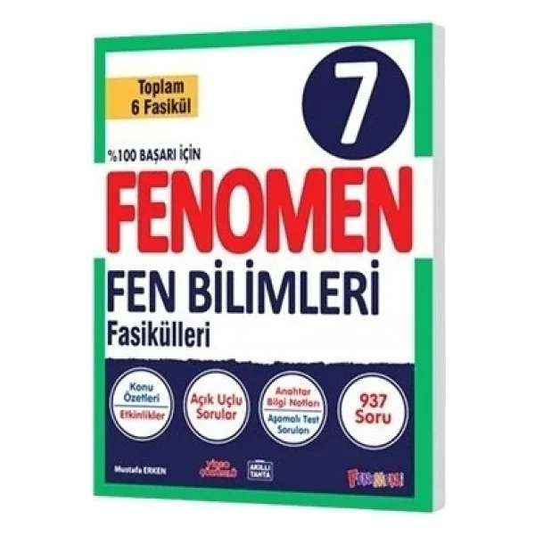 Fenomen Okul Yayınları 7. Sınıf Fen Bilimleri Fasikülleri (6 Fasıkül) - Görsel 3