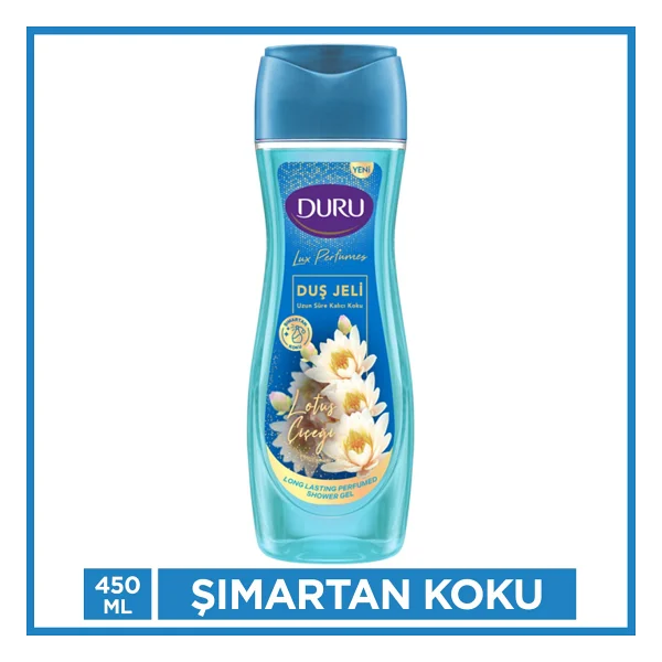 Duru Lux Perfumes Lotus Çiçeği Duş Jeli 450 Ml - Görsel 3