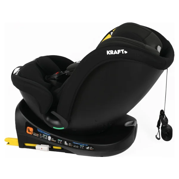 Kraft Safe Spin Plus I-Size Siyah 0-36 kg Oto Koltuğu - Görsel 4