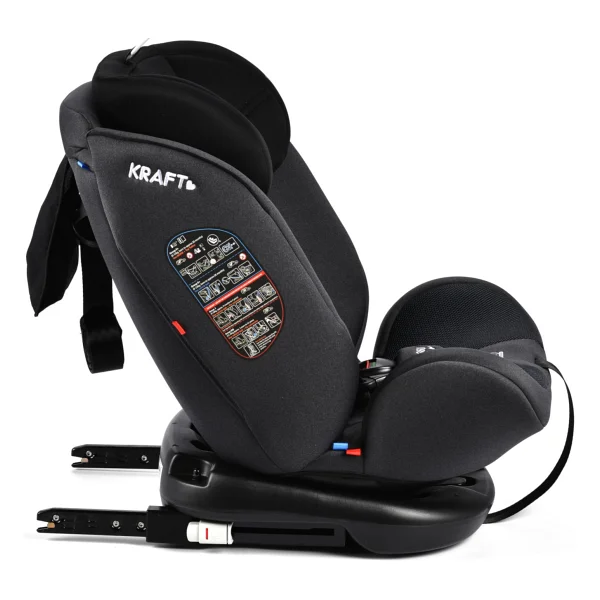 Kraft Safe Spin Plus I-Size Siyah 0-36 kg Oto Koltuğu - Görsel 6