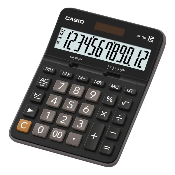 Casio Dx-12b 12 Haneli Masaüstü Hesap Makinesi - Görsel 7