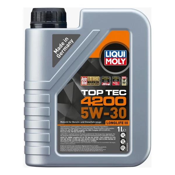 Liqui Moly Top Tec 4200 5w-30 1 Lt Motor Yağı - Görsel 4