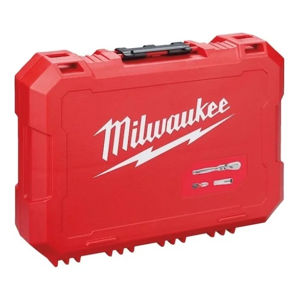 Milwaukee 1/4 İnç 42 Parça Cırcır Tornavida Kollu Lokma Takımı - Görsel 4