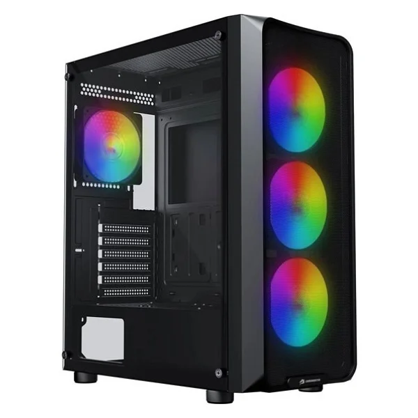 Gamebooster Round A650b Rainbow Fanlı 600 W Atx Oyuncu Kasası - Görsel 6