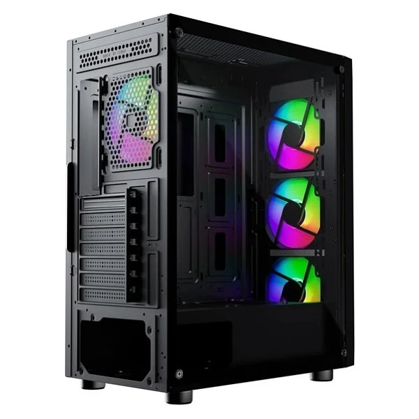 Gamebooster Round A650b Rainbow Fanlı 600 W Atx Oyuncu Kasası - Görsel 5