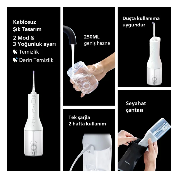 Philips Sonicare 3000 Hx3826/31 Ağız Duşu - Görsel 3