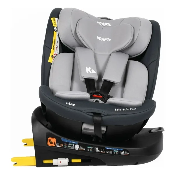 Kraft Safe Spin Plus I-Size 0-36 kg Oto Koltuğu - Görsel 2