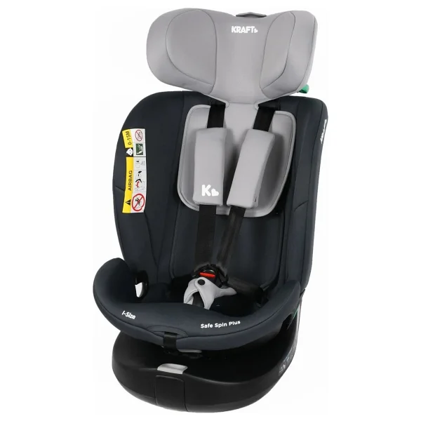 Kraft Safe Spin Plus I-Size 0-36 kg Oto Koltuğu - Görsel 6