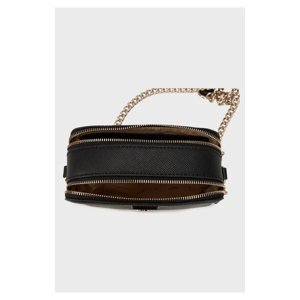 Guess Noelle Saffiano Hwzg9672140-Bla Siyah Kadın Çapraz Çanta - Görsel 4