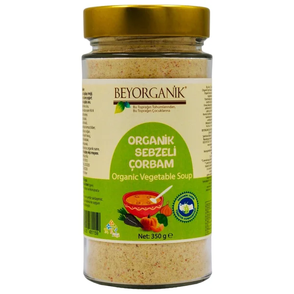 Beyorganik Organik Ek Gıda Bol Sebzeli Çorbam 350gr (Pestisit Ve Aflatoksin Analizli) - Görsel 2