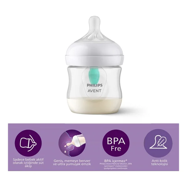 Philips Avent SCF810/14 PP Antikolik Biberon 125 ml - Görsel 10