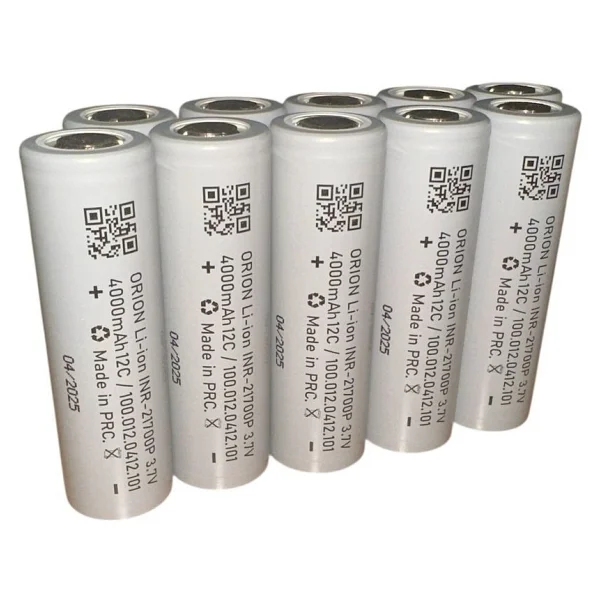 21700 3.7V 4000 Mah 12C Li-Ion Pil - 10 Adet - Görsel 3