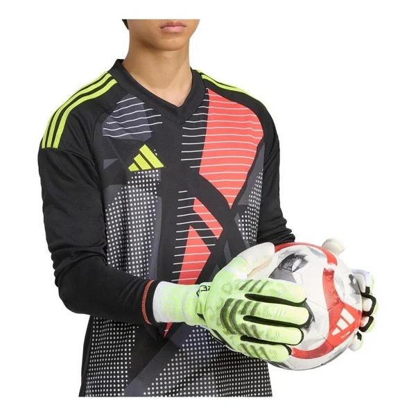 Adidas Predator Pro Fingersave Jn5354 Yeşil Kaleci Eldiveni - Görsel 3