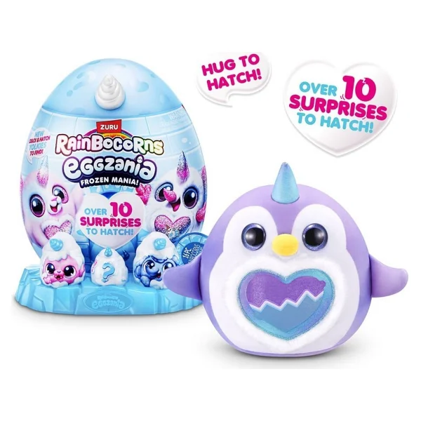 Rainbocorns Eggzania Frozen Mania Sürpriz Peluş 92119 - Görsel 5