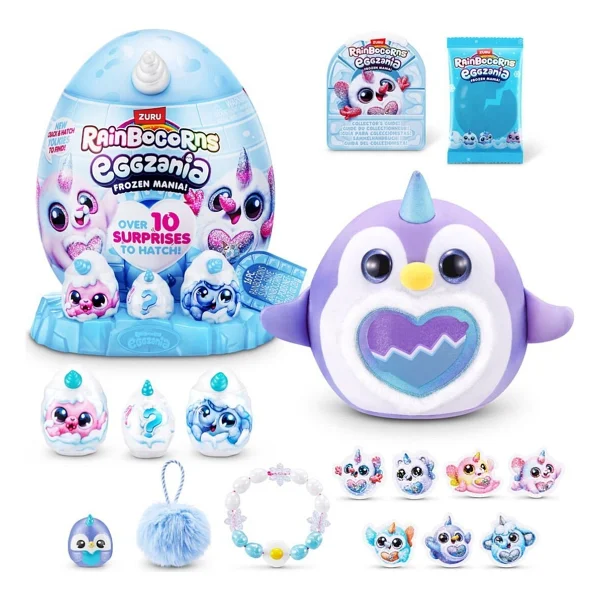 Rainbocorns Eggzania Frozen Mania Sürpriz Peluş 92119 - Görsel 2