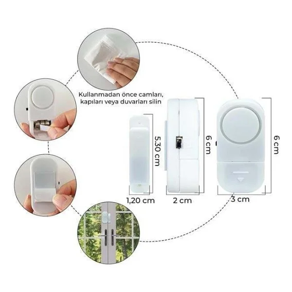 Powermaster Pm-17795 Mini Alarm Sistemi - Görsel 2