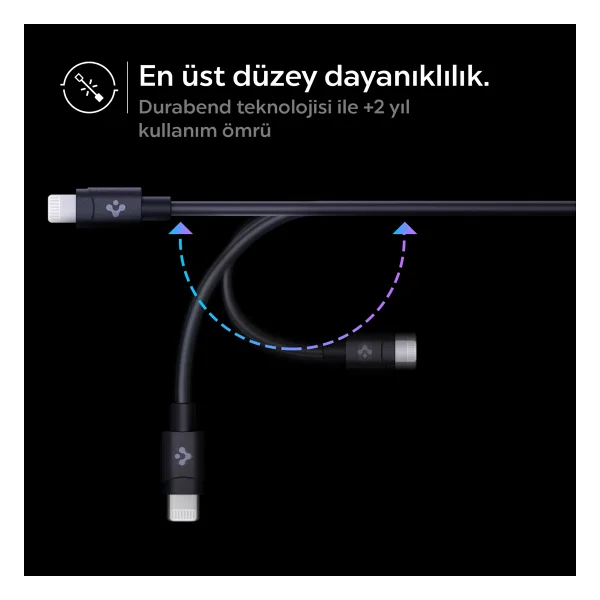 Spigen Acp04205 47 W Lightning Kablolu Hızlı Araç Şarj Aleti - Görsel 7