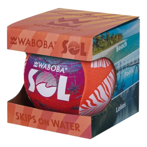 Waboba Sol Güneş Işığı İle Renk Değiştiren Top Pembe - Sarı - Görsel 7
