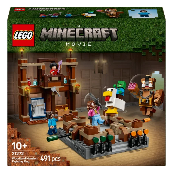 Lego 21272 Minecraft Orman Malikanesi Dövüş Ringi - Görsel 3