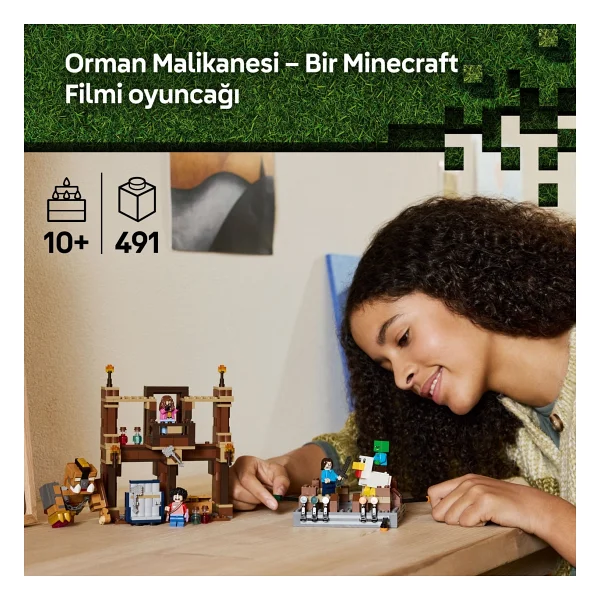 Lego 21272 Minecraft Orman Malikanesi Dövüş Ringi - Görsel 5