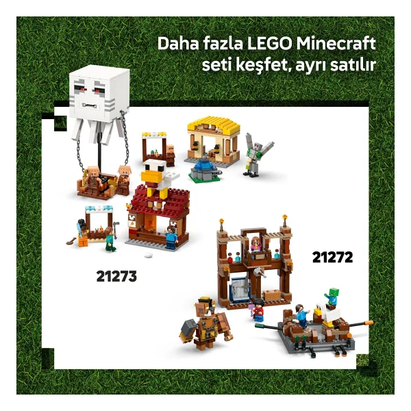 Lego 21272 Minecraft Orman Malikanesi Dövüş Ringi - Görsel 10