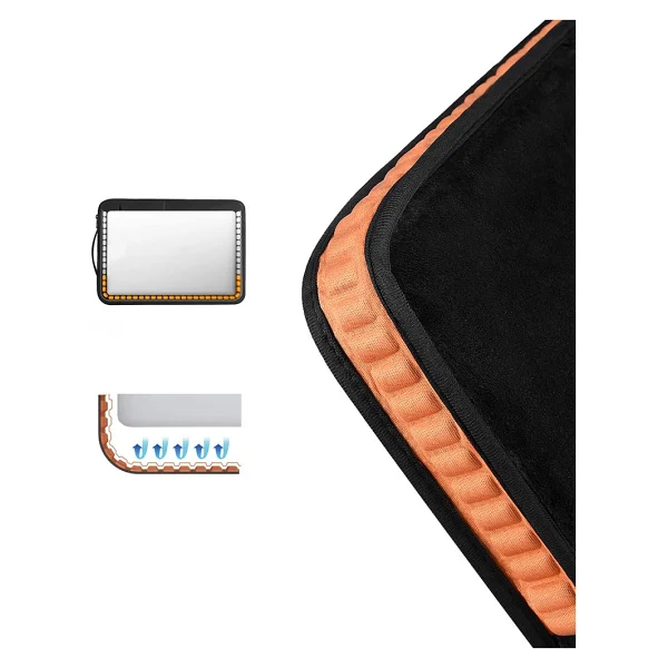 Wiwu Alpha Slim Sleeve 14 İnç Su Geçirmez Laptop Çantası - Siyah - Görsel 5