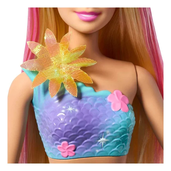 Barbie Büyülü Çiçekler Deniz Kızı Bebeği Jdm72 - Görsel 10