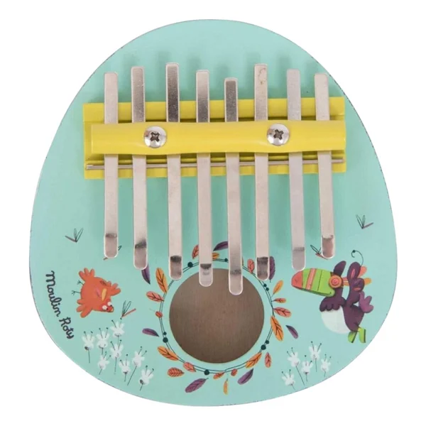 Moulin Roty Orman Desenli Kalimba - Görsel 5