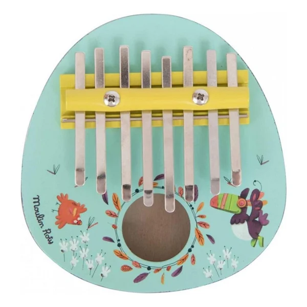 Moulin Roty Orman Desenli Kalimba - Görsel 2