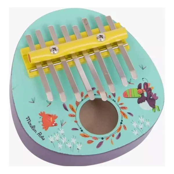 Moulin Roty Orman Desenli Kalimba - Görsel 3