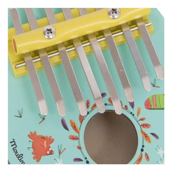 Moulin Roty Orman Desenli Kalimba - Görsel 4