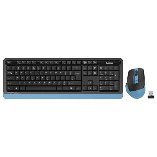 A4 Tech Fg1035 Mavi Kablosuz Klavye Mouse Seti - Görsel 8