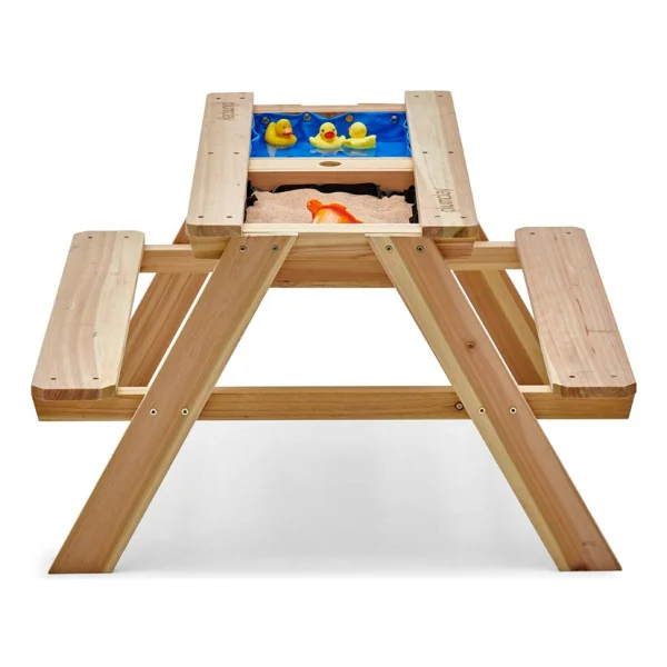 Plum Ahşap Kum Ve Su Piknik Masası - Görsel 3