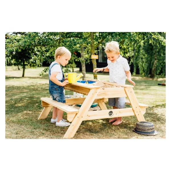 Plum Ahşap Kum Ve Su Piknik Masası - Görsel 5