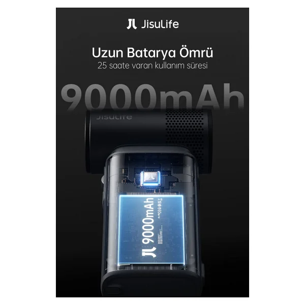 Jisulife Ultra 2 Şarjlı El Tipi Vantilatör - Görsel 10