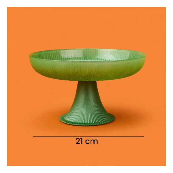 Evidea Kitchen Resital Tas Ayaklı Kase - Renkli - 21 Cm - Montajsız - Görsel 4