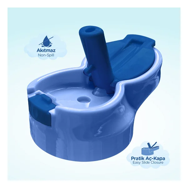 Wee Kids Pipetli Alıştırma Bardağı 500 Ml - Görsel 3