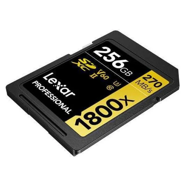 Lexar Gold Series 1800x Lsd1800256g Class 10 Uhs-Iı U3 V60 256 GB Hafıza Kartı - Görsel 4