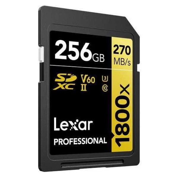 Lexar Gold Series 1800x Lsd1800256g Class 10 Uhs-Iı U3 V60 256 GB Hafıza Kartı - Görsel 5