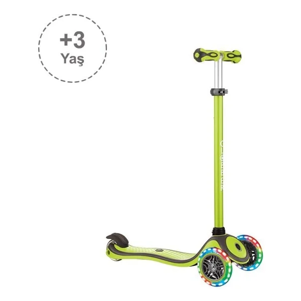 Globber Primo Plus Işıklı 3 Tekerlekli Çocuk Scooter - Görsel 7