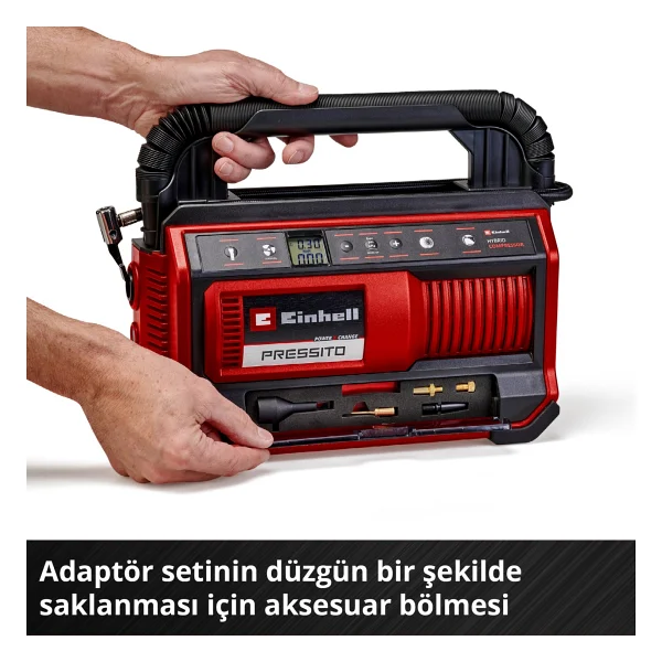 Einhell Pressito 18/25 Hybrid Kompresör - Görsel 5